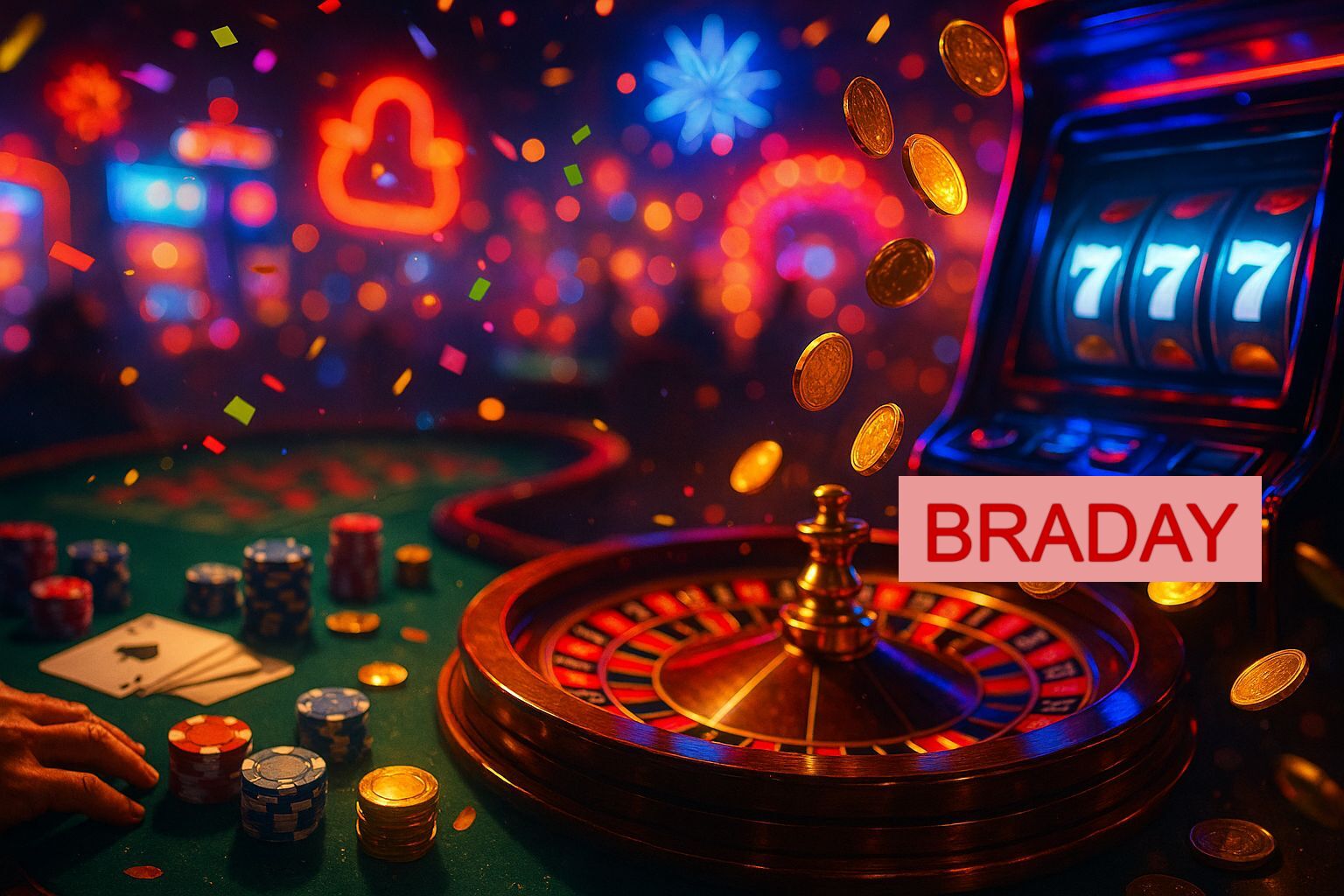 Jogos emocionantes no BRADAY
